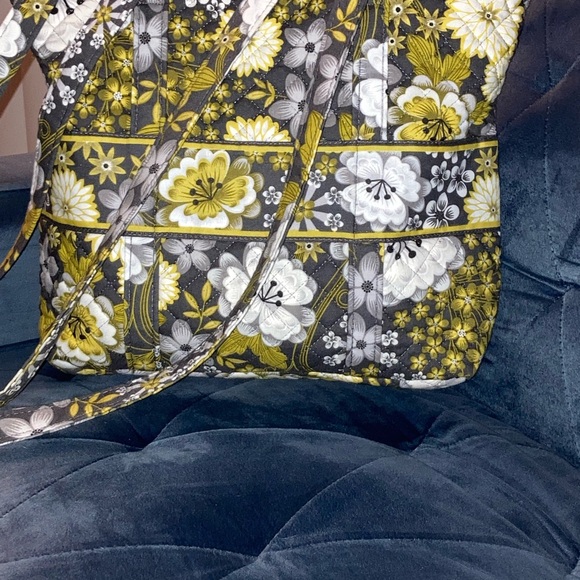 Vintage Stephanie Dawn Savannah Print Floral Quilted Tote Bag - Picture 2 of 10